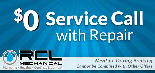 $0 service call with repair